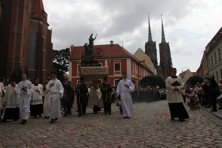 Boże Ciało 2025 - wrocławska procesja centralna
