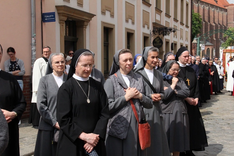 Boże Ciało 2025 - wrocławska procesja centralna