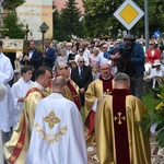 Procesja Bożego Ciała na ulicach Świebodzina