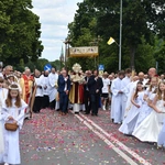 Procesja Bożego Ciała na ulicach Świebodzina