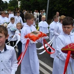Procesja Bożego Ciała na ulicach Świebodzina