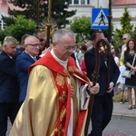 Procesja Bożego Ciała na ulicach Świebodzina