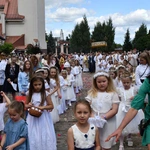 Procesja Bożego Ciała na ulicach Świebodzina