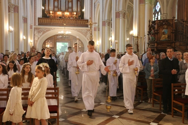 Boże Ciało w centrum Radomia 