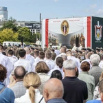 Boże Ciało. Ołtarz na placu Piłsudskiego