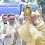 Olsztyn. Centralna procesja Bożego Ciała