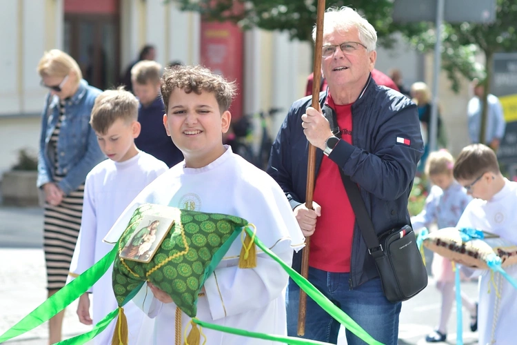 Olsztyn. Centralna procesja Bożego Ciała