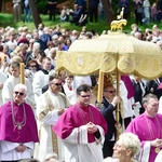 Olsztyn. Centralna procesja Bożego Ciała