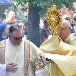 Olsztyn. Centralna procesja Bożego Ciała