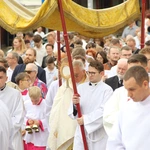 Boże Ciało w tarnowskiej katedrze - procesja