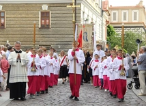 Boże Ciało w tarnowskiej katedrze - procesja