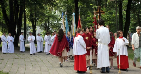 Msza św. w gliwickiej katedrze
