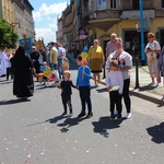 Procesja w centrum Legnicy