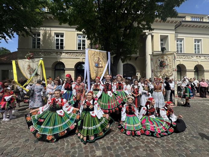 Boże Ciało w Łowiczu - procesja