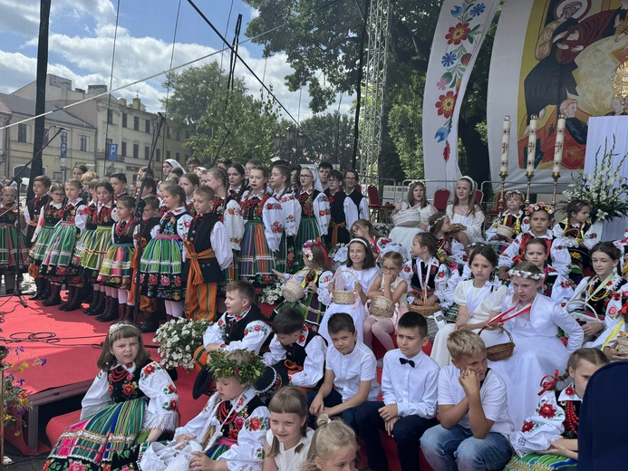 Boże Ciało w Łowiczu - procesja