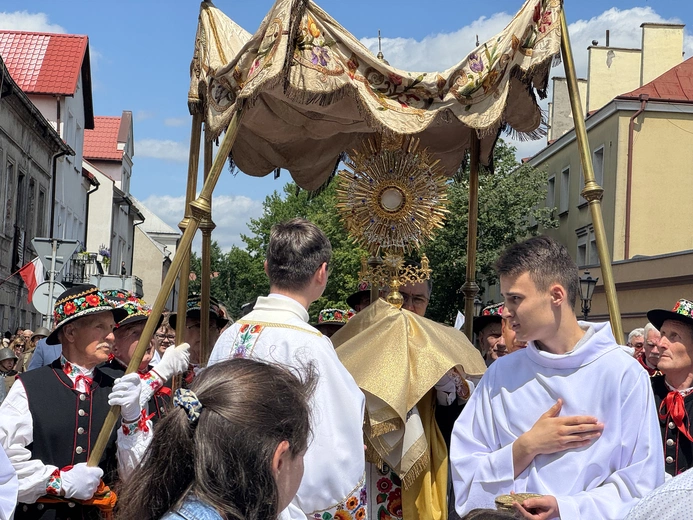 Boże Ciało w Łowiczu - procesja