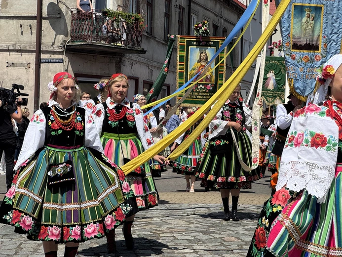 Boże Ciało w Łowiczu - procesja