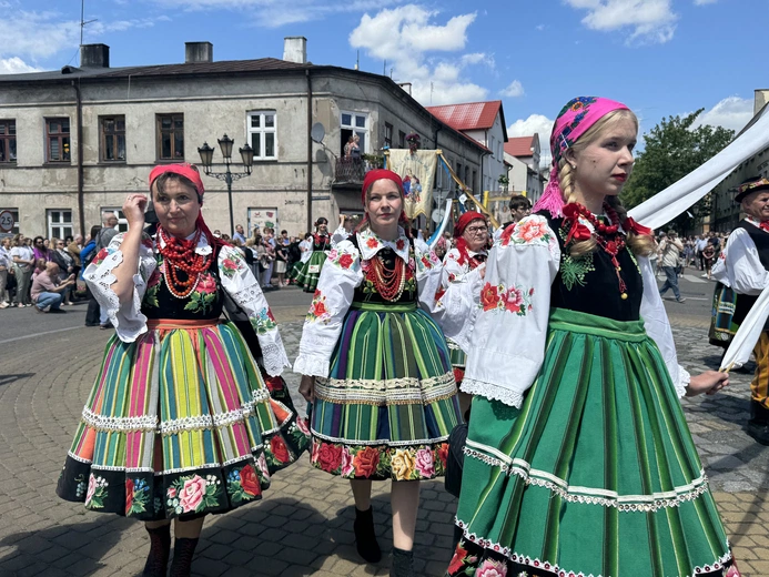 Boże Ciało w Łowiczu - procesja