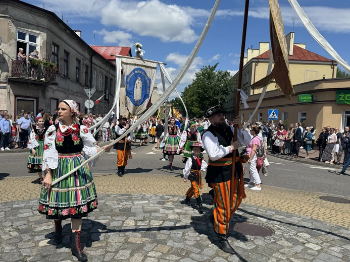 Boże Ciało w Łowiczu - procesja