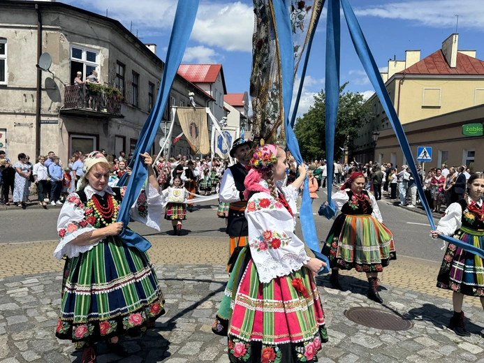 Boże Ciało w Łowiczu - procesja