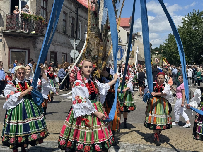Boże Ciało w Łowiczu - procesja