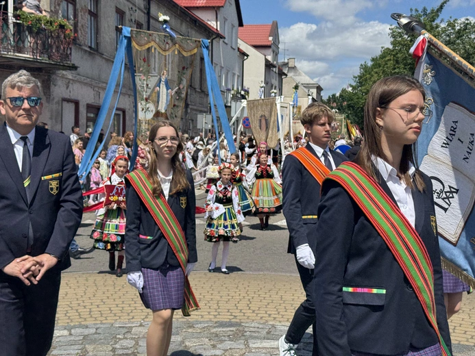 Boże Ciało w Łowiczu - procesja