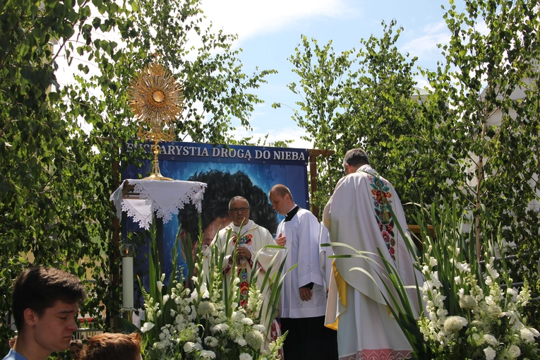 Boże Ciało w Łowiczu - procesja