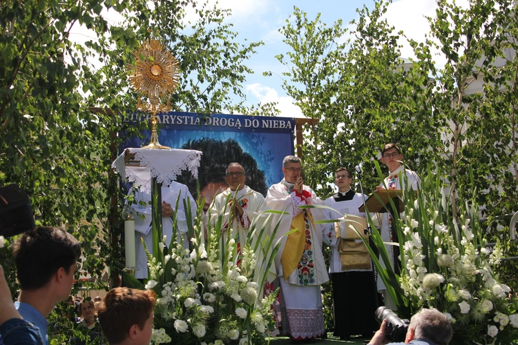 Boże Ciało w Łowiczu - procesja