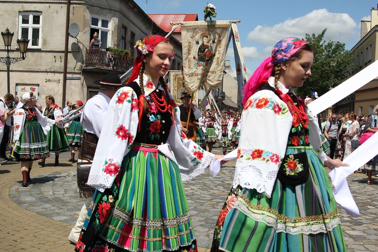 Boże Ciało w Łowiczu - procesja