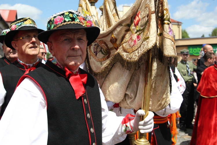 Boże Ciało w Łowiczu - procesja