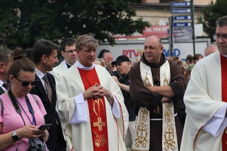 Boże Ciało w Łowiczu - procesja