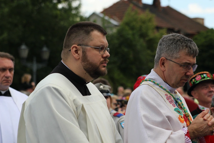 Boże Ciało w Łowiczu - procesja