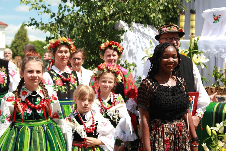 Boże Ciało w Łowiczu - procesja