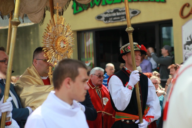 Boże Ciało w Łowiczu - procesja