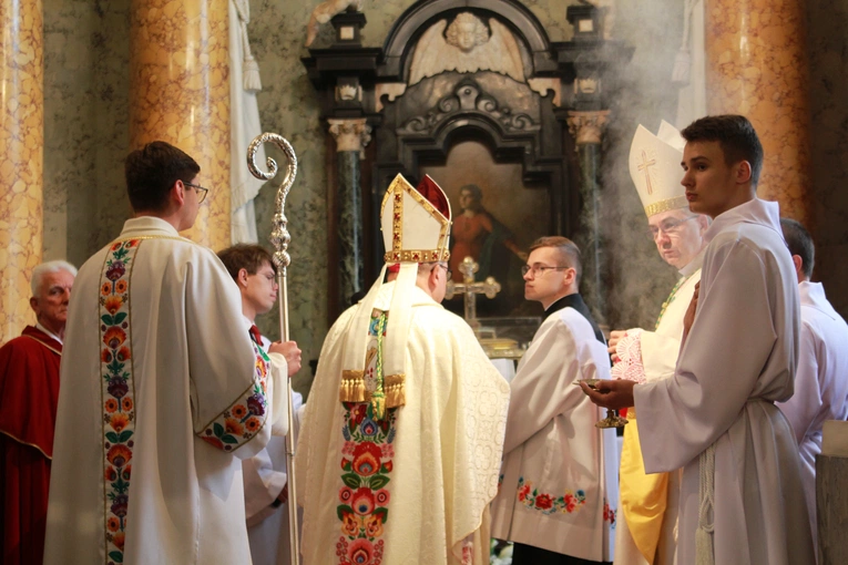 Boże Ciało w Łowiczu - Msza św.