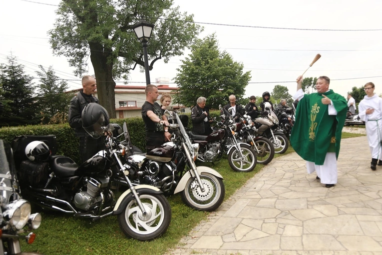 Zjazd motocyklowy w Okocimiu