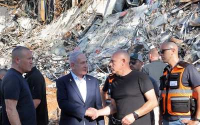 Premier Izraela beniamin Netaniahu 