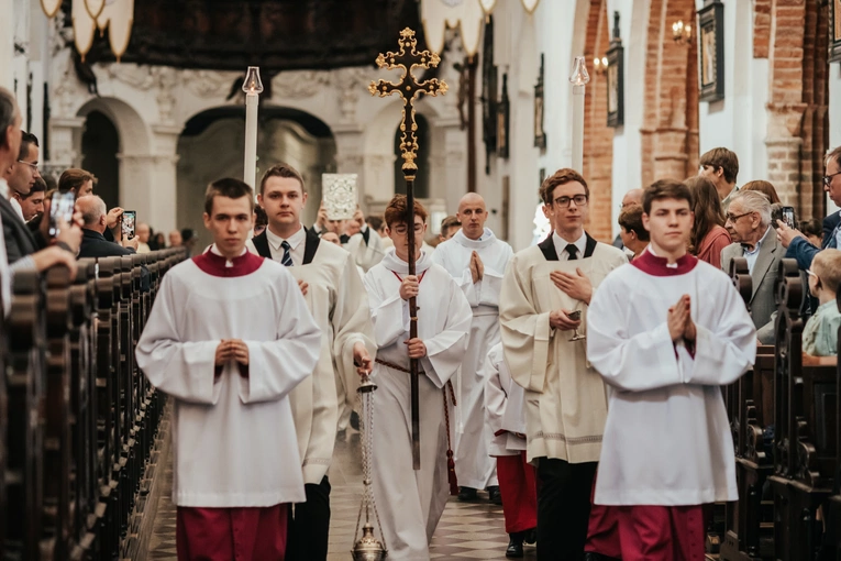 Święcenia diakonatu kl. Roberta Szczepkowskiego