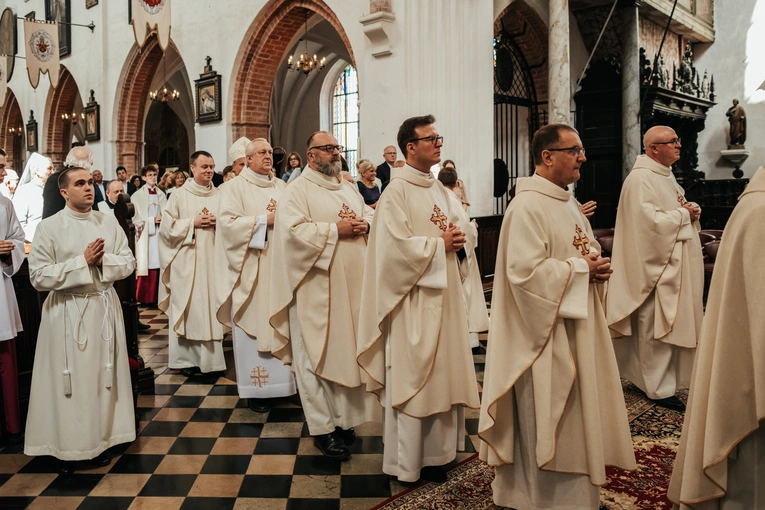 Święcenia diakonatu kl. Roberta Szczepkowskiego