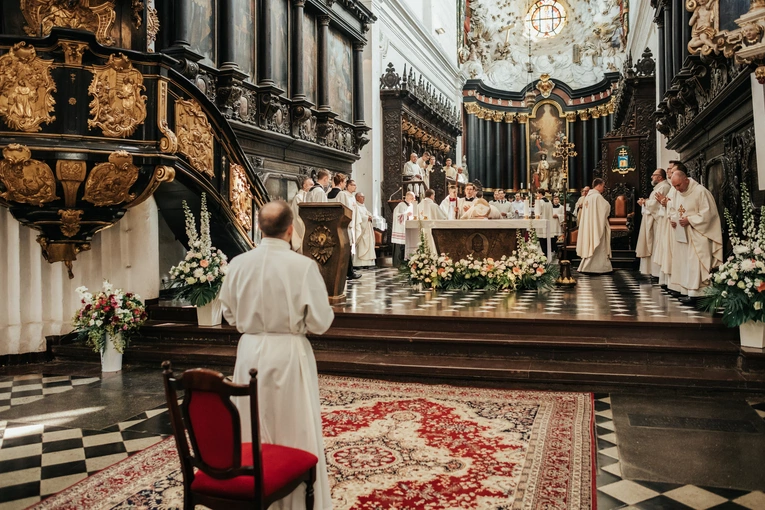 Święcenia diakonatu kl. Roberta Szczepkowskiego