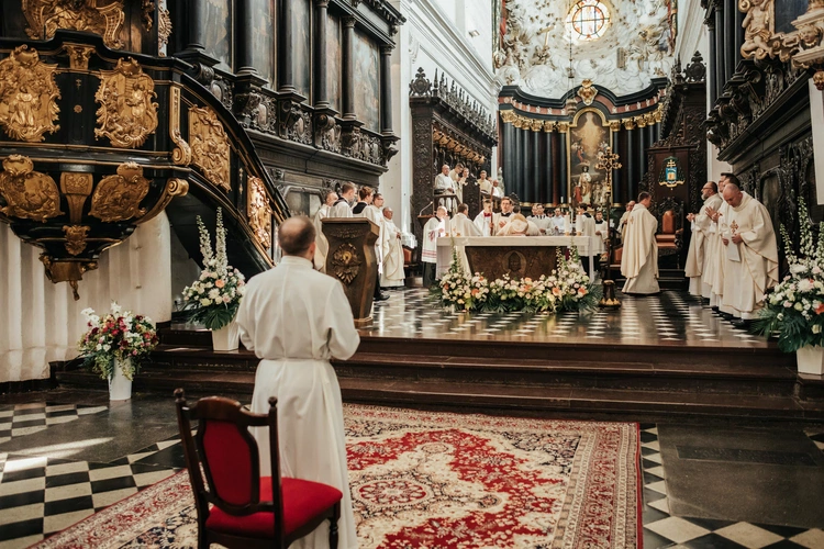 Święcenia diakonatu kl. Roberta Szczepkowskiego