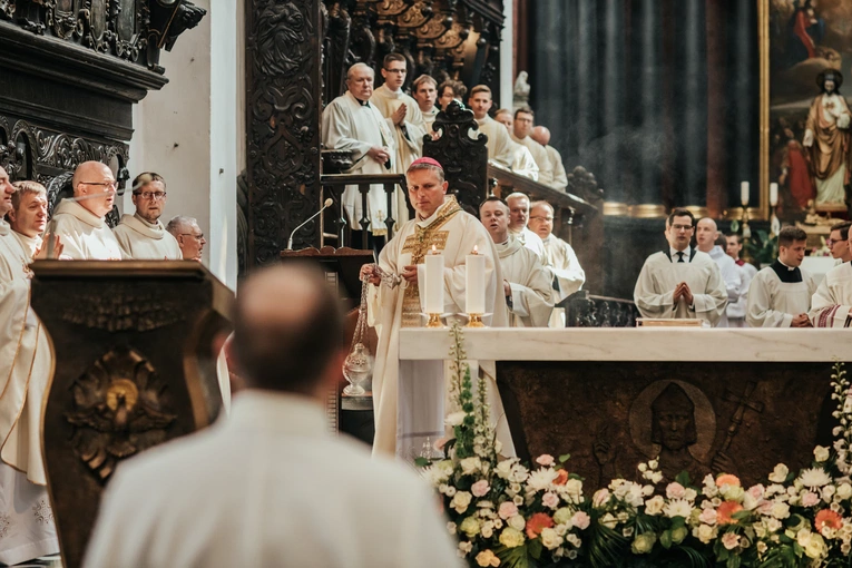 Święcenia diakonatu kl. Roberta Szczepkowskiego