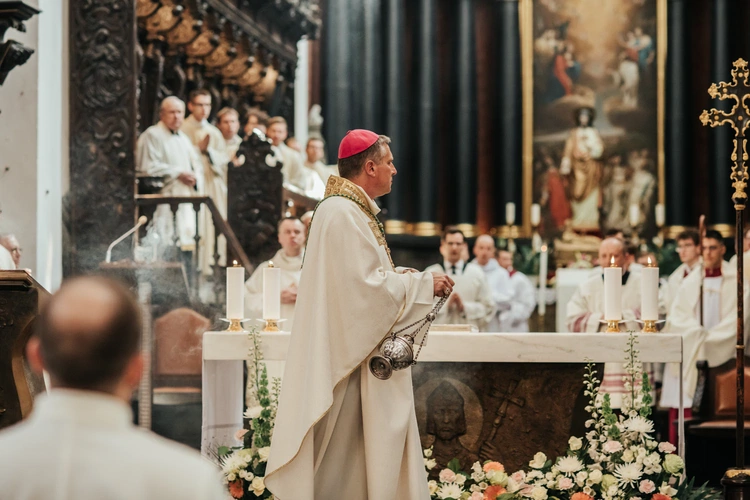 Święcenia diakonatu kl. Roberta Szczepkowskiego