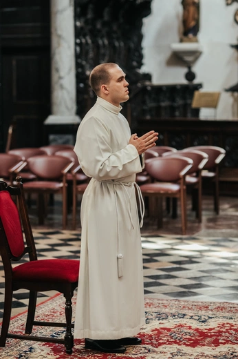 Święcenia diakonatu kl. Roberta Szczepkowskiego