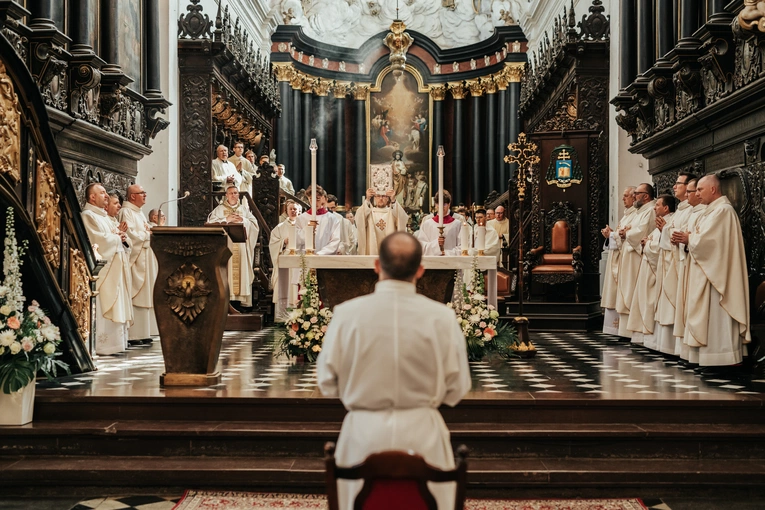 Święcenia diakonatu kl. Roberta Szczepkowskiego