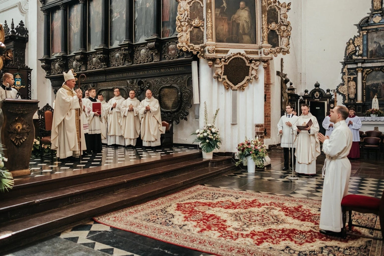 Święcenia diakonatu kl. Roberta Szczepkowskiego