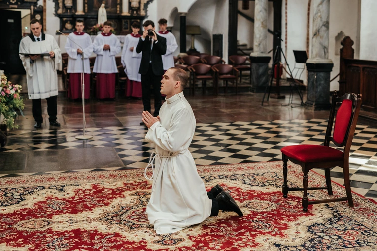 Święcenia diakonatu kl. Roberta Szczepkowskiego