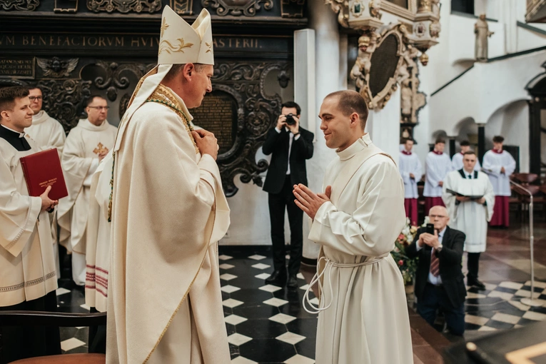 Święcenia diakonatu kl. Roberta Szczepkowskiego