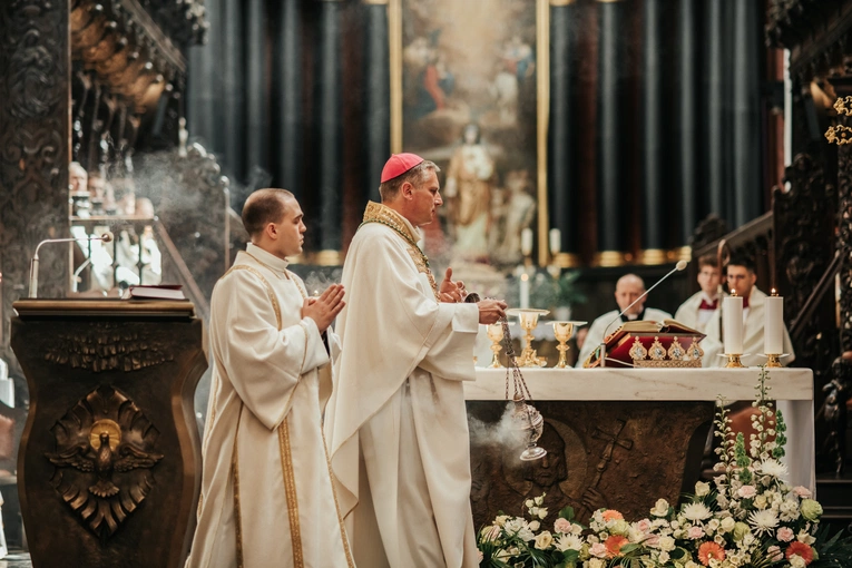 Święcenia diakonatu kl. Roberta Szczepkowskiego