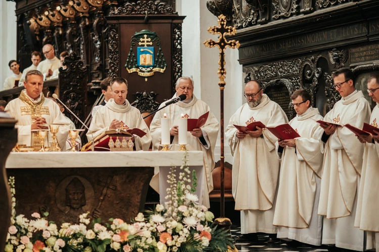 Święcenia diakonatu kl. Roberta Szczepkowskiego